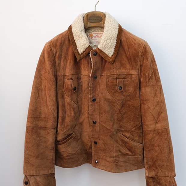 excelled 스웨이드 자켓 made in usa