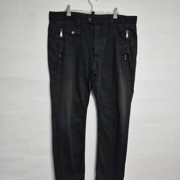 디스퀘어드2 블랙 지퍼 진 52사이즈 P-107