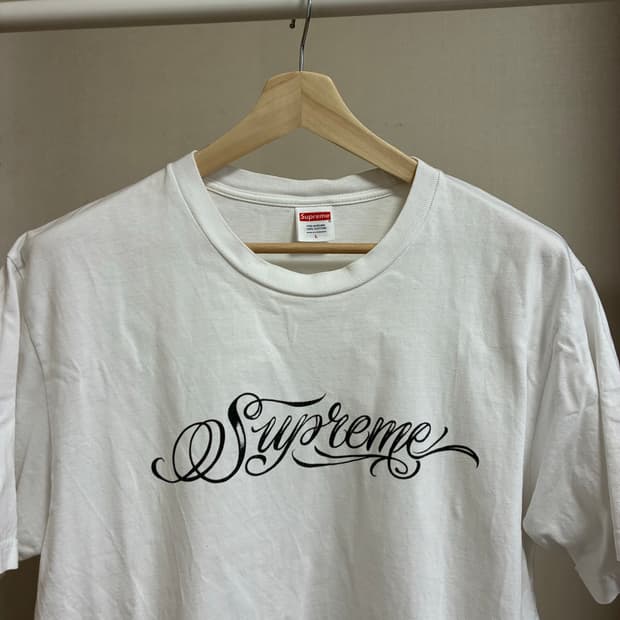 [L]슈프림 미스터카툰 티셔츠 화이트