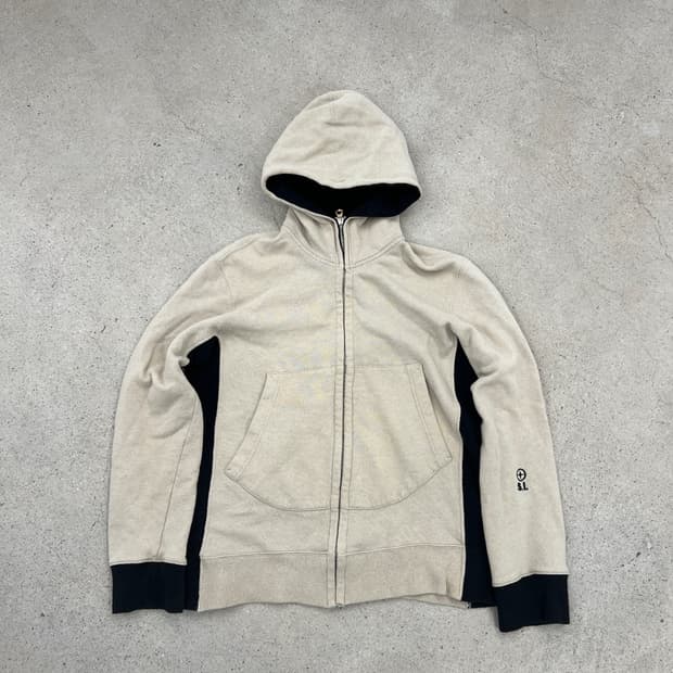 스톤아일랜드 00s 데님즈 배색 후드 집업