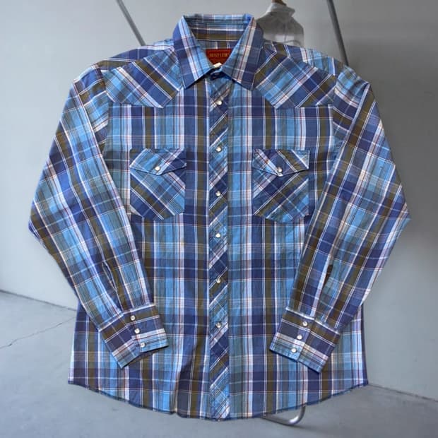 러슬러 체크 셔츠 (Man XL) AA0478