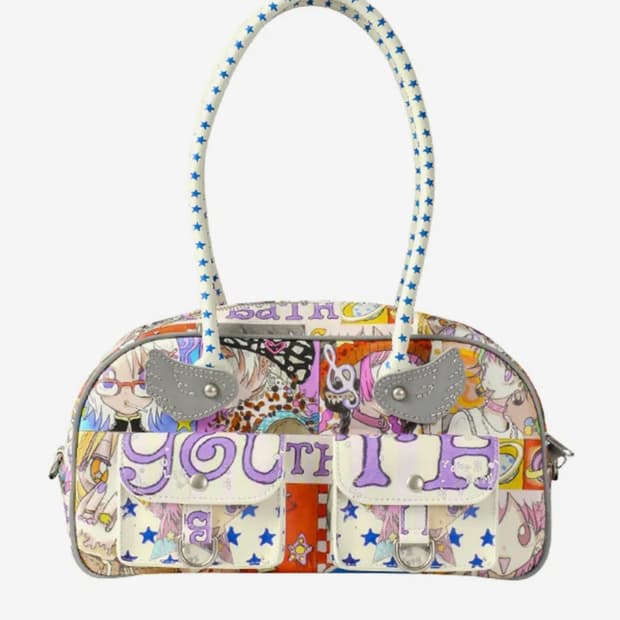 유쓰배쓰 그래픽 윙 숄더백 YOUTHBATH YB  X Oliwa