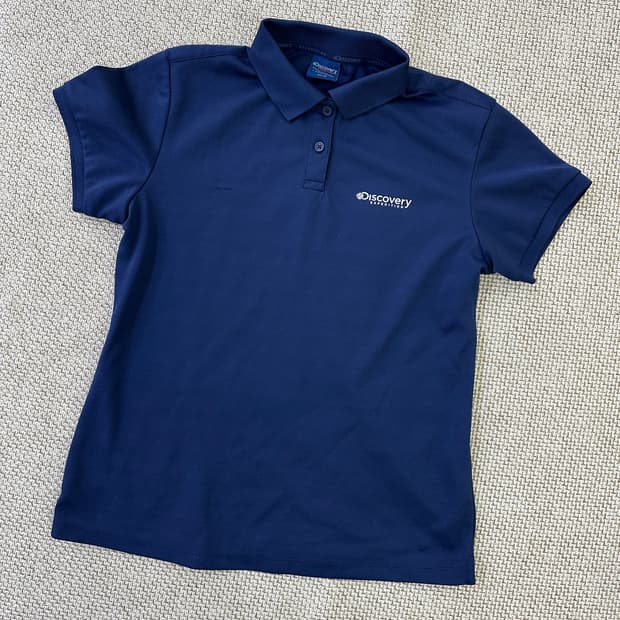 100 디스커버리 네이비 카라 티 0326D
