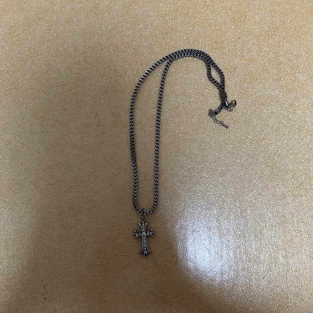 스케이터락 십자가 목걸이
