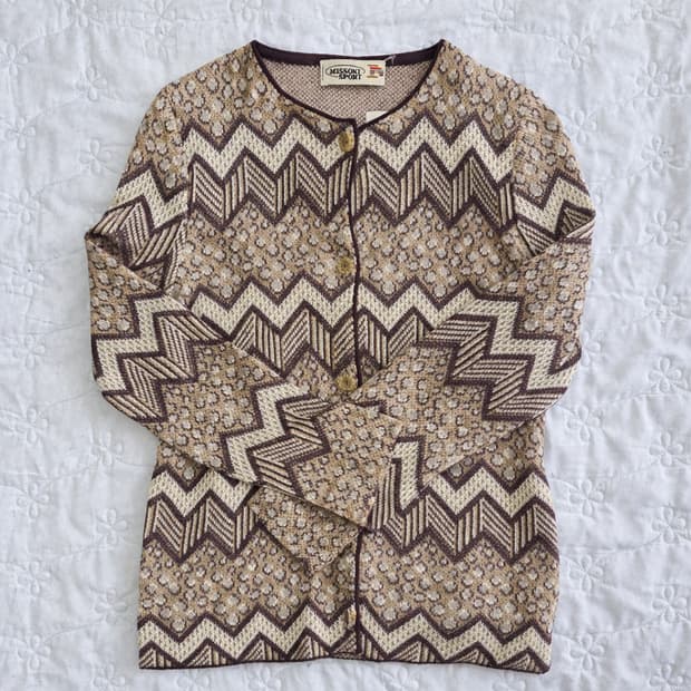 Missoni Sport 빈티지 니트