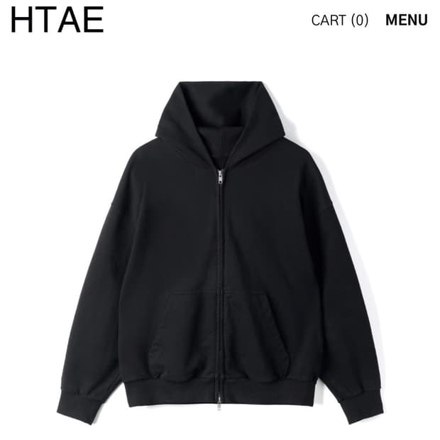 [2] HTAE 80s 빈티지 후드집업