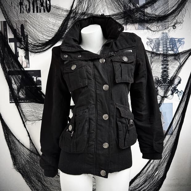 00s punk mood detailed jacket