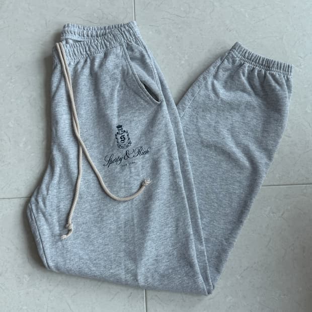 Sporty&rich 스포티앤리치 스웻팬츠 M