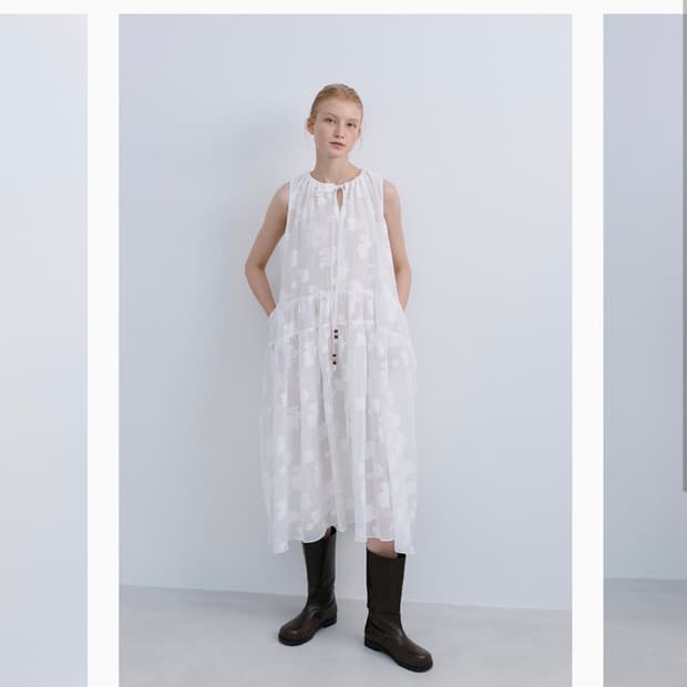 에핑글러 LEAF HALTER DRESS