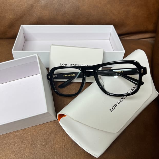 LOW GENDER x KKST 로우젠더 임드비 IMMED B 안경