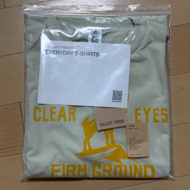 컬렉트피시스 CEFG 티셔츠 라이브 올리브 L