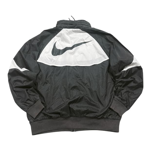 ✨ (바배) 나이키 빅로고 배색 윈드러너 오레오 검흰 바람막이