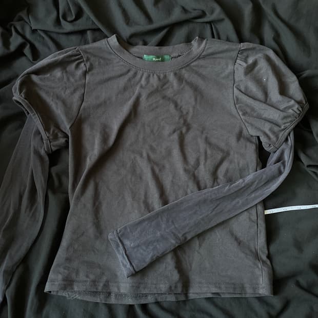 레이어드 퍼프 소매 슬리브