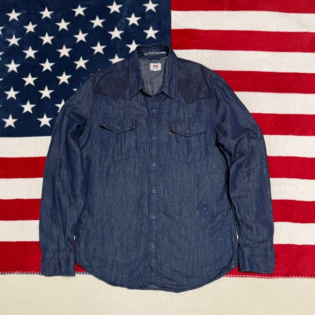 리바이스 샴브레이셔츠 Levi’s Chambray shirt 인디고빈티지