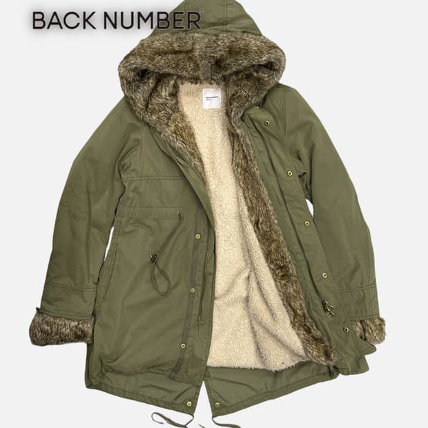military fur lining parka
