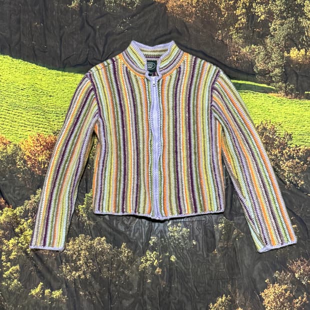 Laura Ashley 로라애슐리 일본빈티지 니트 가디건 M