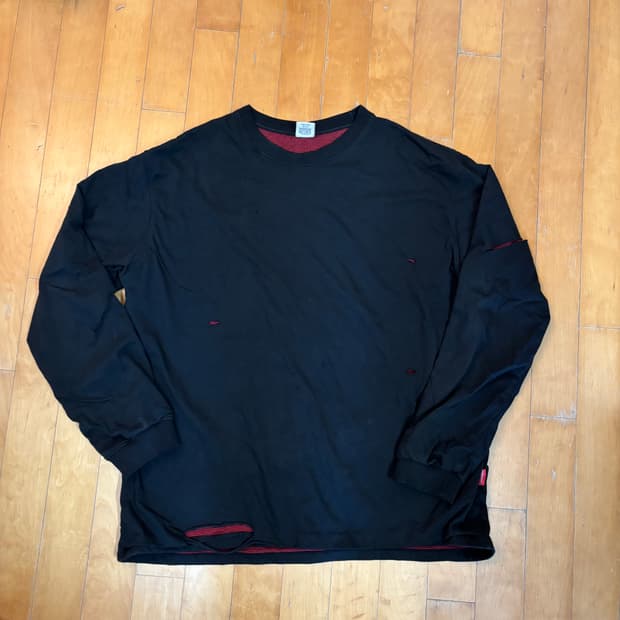 블랙아웃 롱슬리브 M