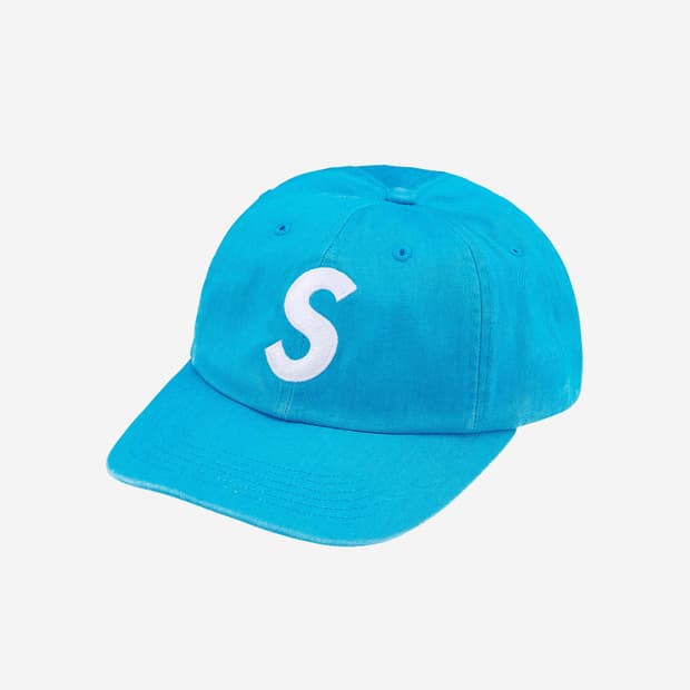 슈프림 S로고 캡 모자 블루 25ss