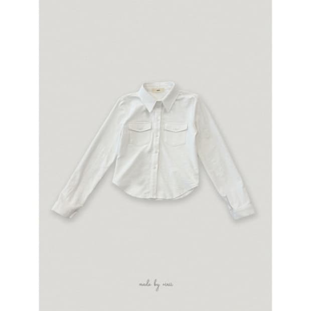 [신품 미사용] oinii bell shirts 오이니 셔츠