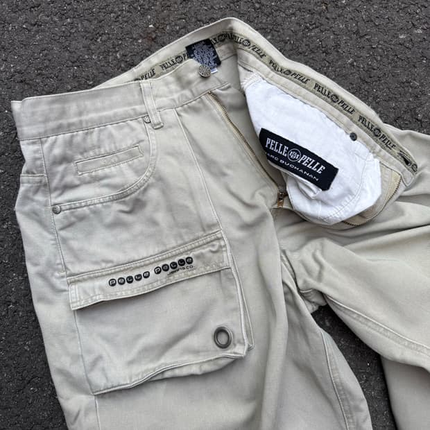 90s 펠레펠레 포켓 디테일 팬츠 