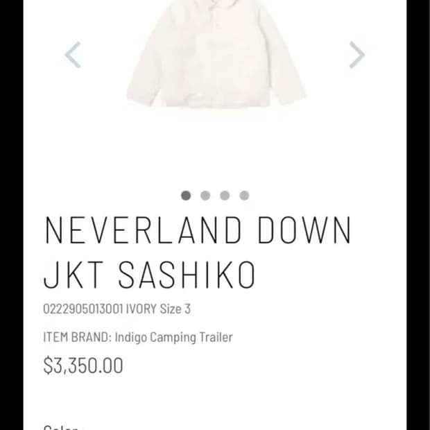 [2] 비즈빔 다운 Visvim ict neverland down