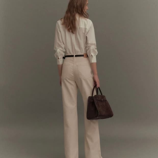 시에 포유온fyeo  와이드 플레어 데님