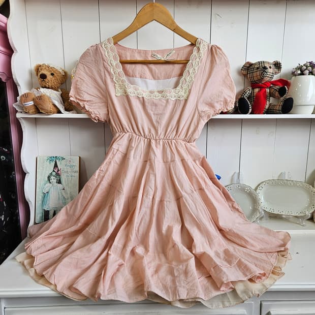 살롱 코튼 러블리 원피스 