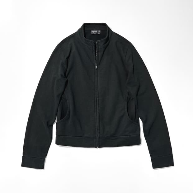 90~00s 빈티지 아네스베 블랙 집업 자켓