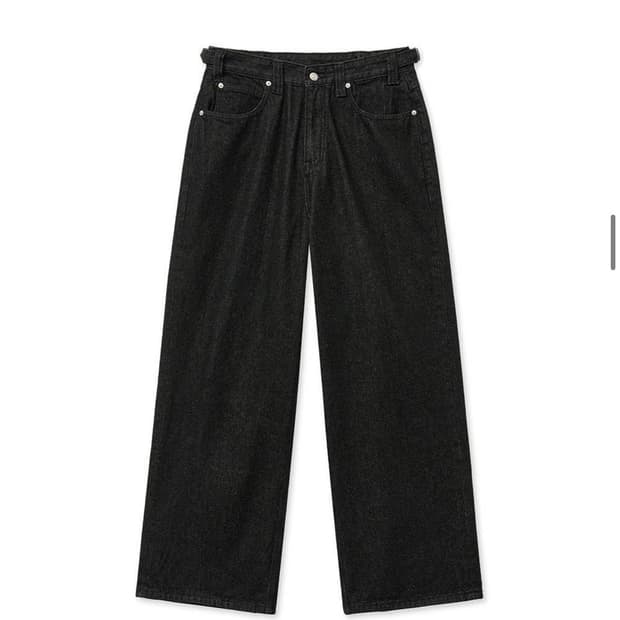 (새상품) 노운 - wide denim pants