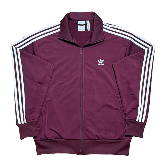 아디다스 파이어버드 버건디 트랙탑 져지 