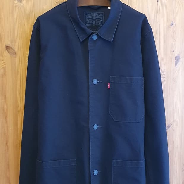 100.리바이스 블랙 데님 자켓