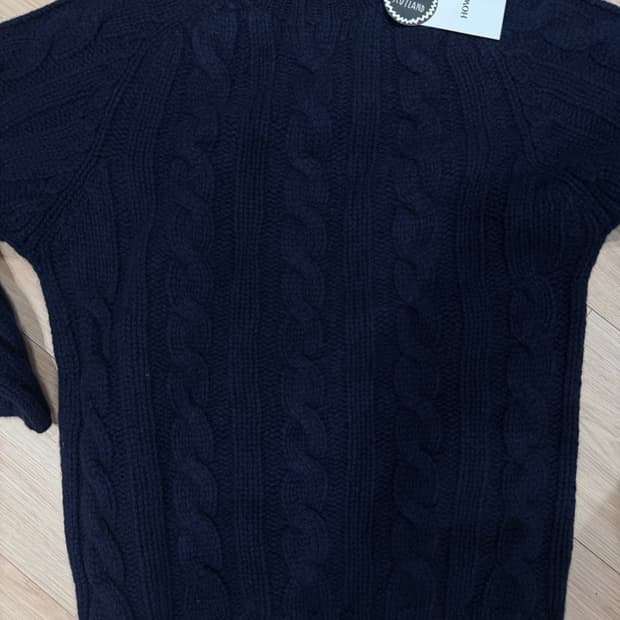 하울린 사운드 세레모니 네이비 니트 