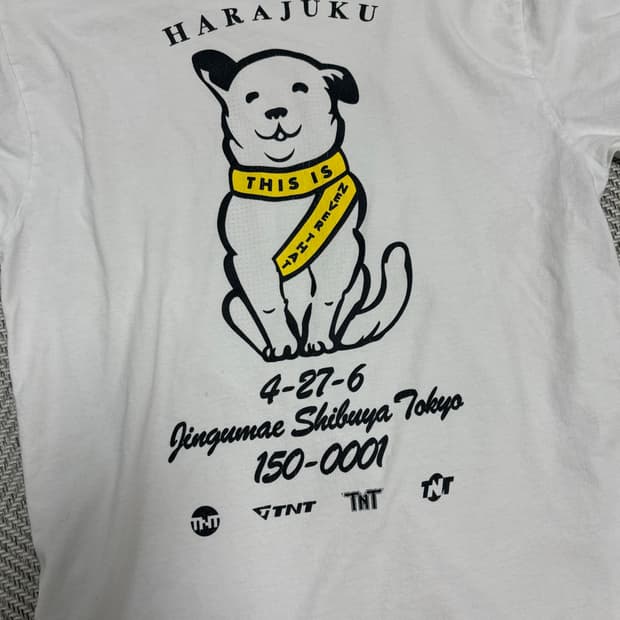 디스이즈네버댓 하라주쿠 한정판 반팔