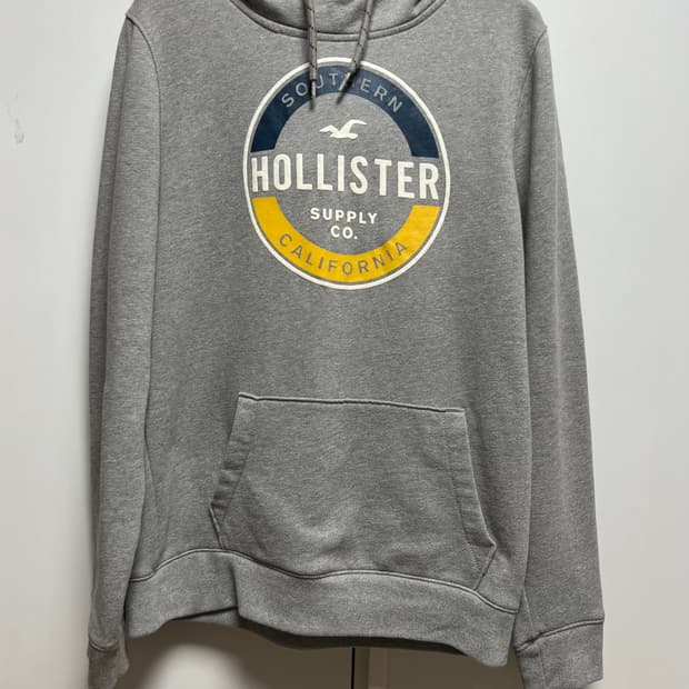 홀리스터 로고 후디 후드티