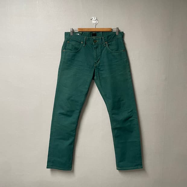 31) Lee 컬러 데님팬츠