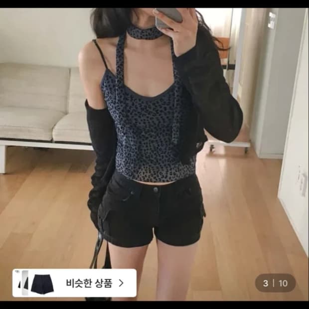 OOTJ 카고 포켓 숏팬츠
