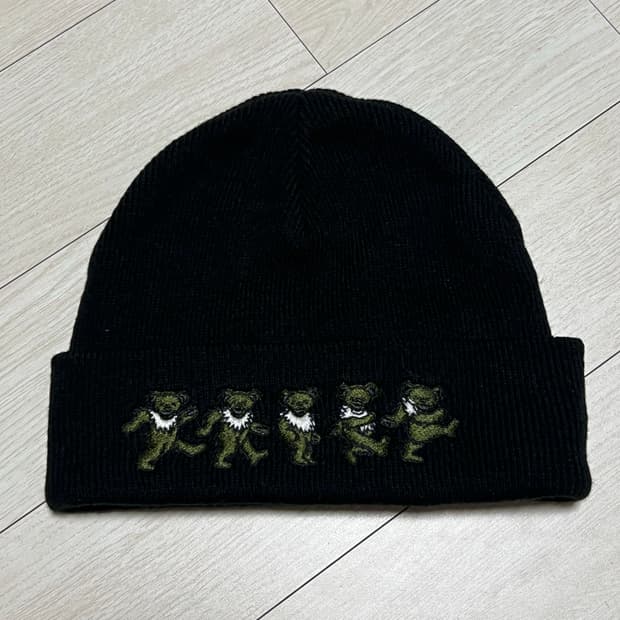 디스이즈네버댓x그레이트풀데드 자수비니