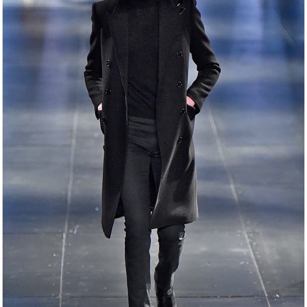 생로랑 15fw 더블 코트 48