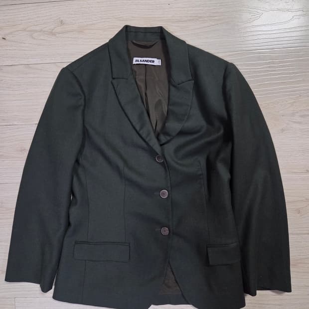 질샌더 여성 울 캐시미어 자켓 34