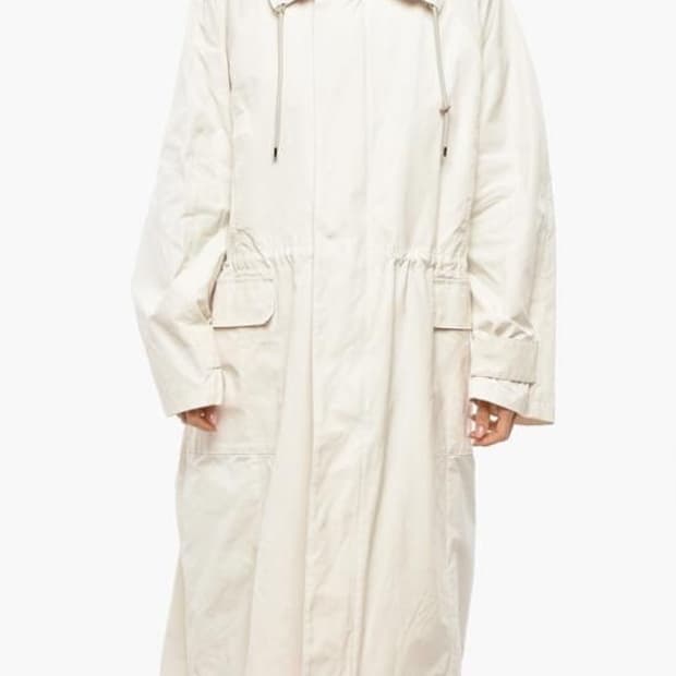 오라리 Auralee 아이보리 코트