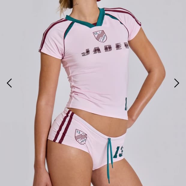 [새상품] 제이디드런던 풋볼 베이비티 핑크