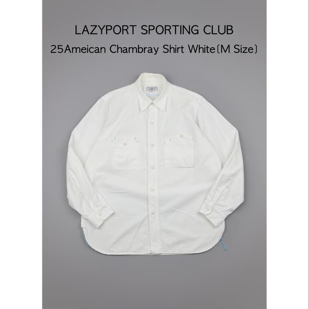 LAZYPORT SPORTING CLUB 25 아메리칸 샴브레이 셔츠 화