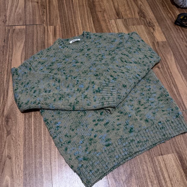 오라리 울 믹스 니트