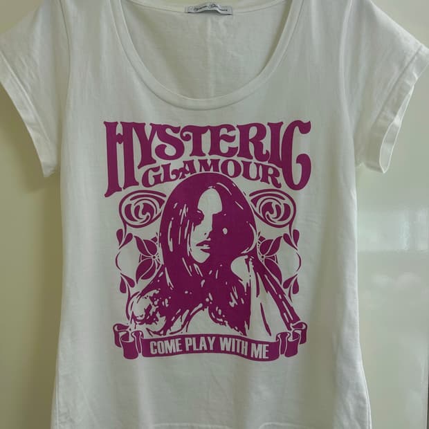 Hysteric Glamour 반팔 티셔츠