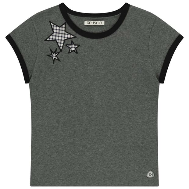 코이세이오 트리플 스타 링거 티 다크 그레이