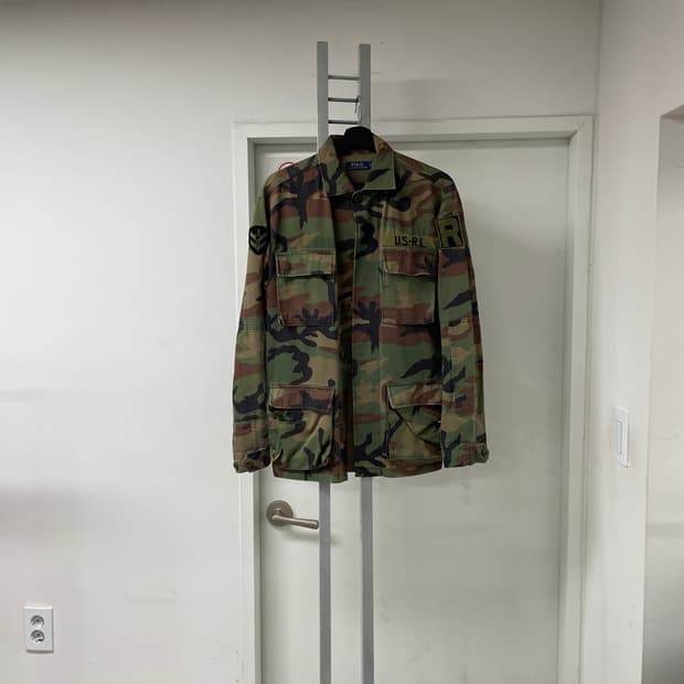 폴로 랄프로렌 카모 BDU 밀리터리 자켓 S