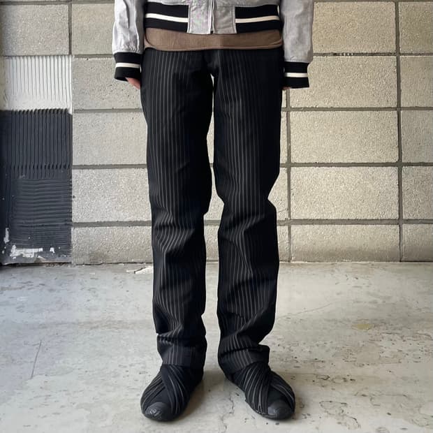 장폴고티에 스트라이프 팬츠