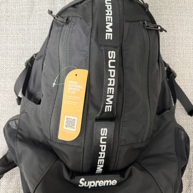 슈프림 백팩 블랙 22FW
