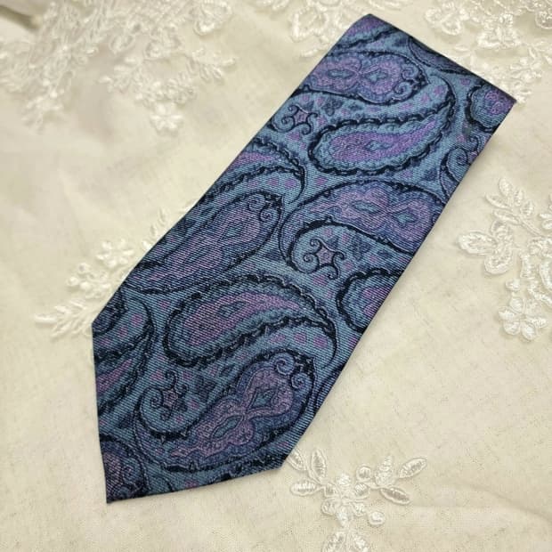 에트로 페이즐리 실크100 넥타이 (드라이완료)