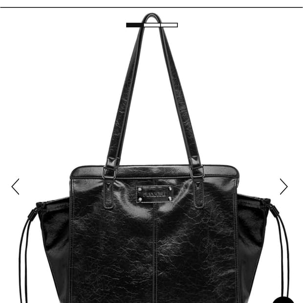 Mou Bag_BLACK black purple 